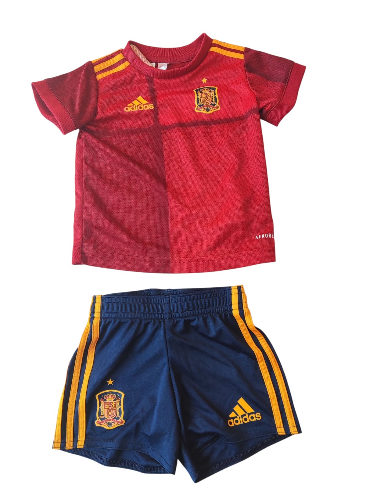 Fotbalový dres a kraťasy španělské reprezentace Adidas