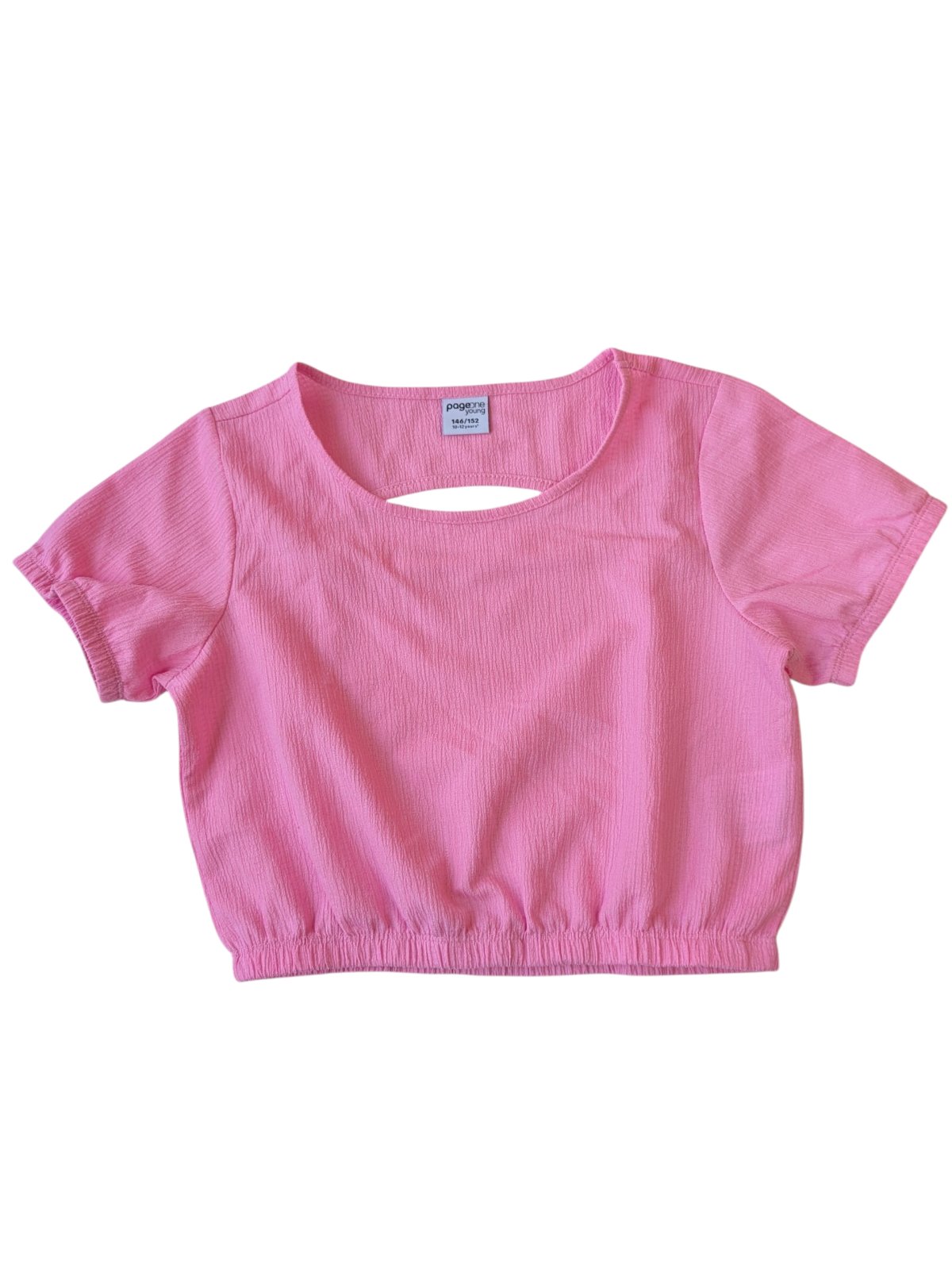 Růžové triko pro holky secondhand page one