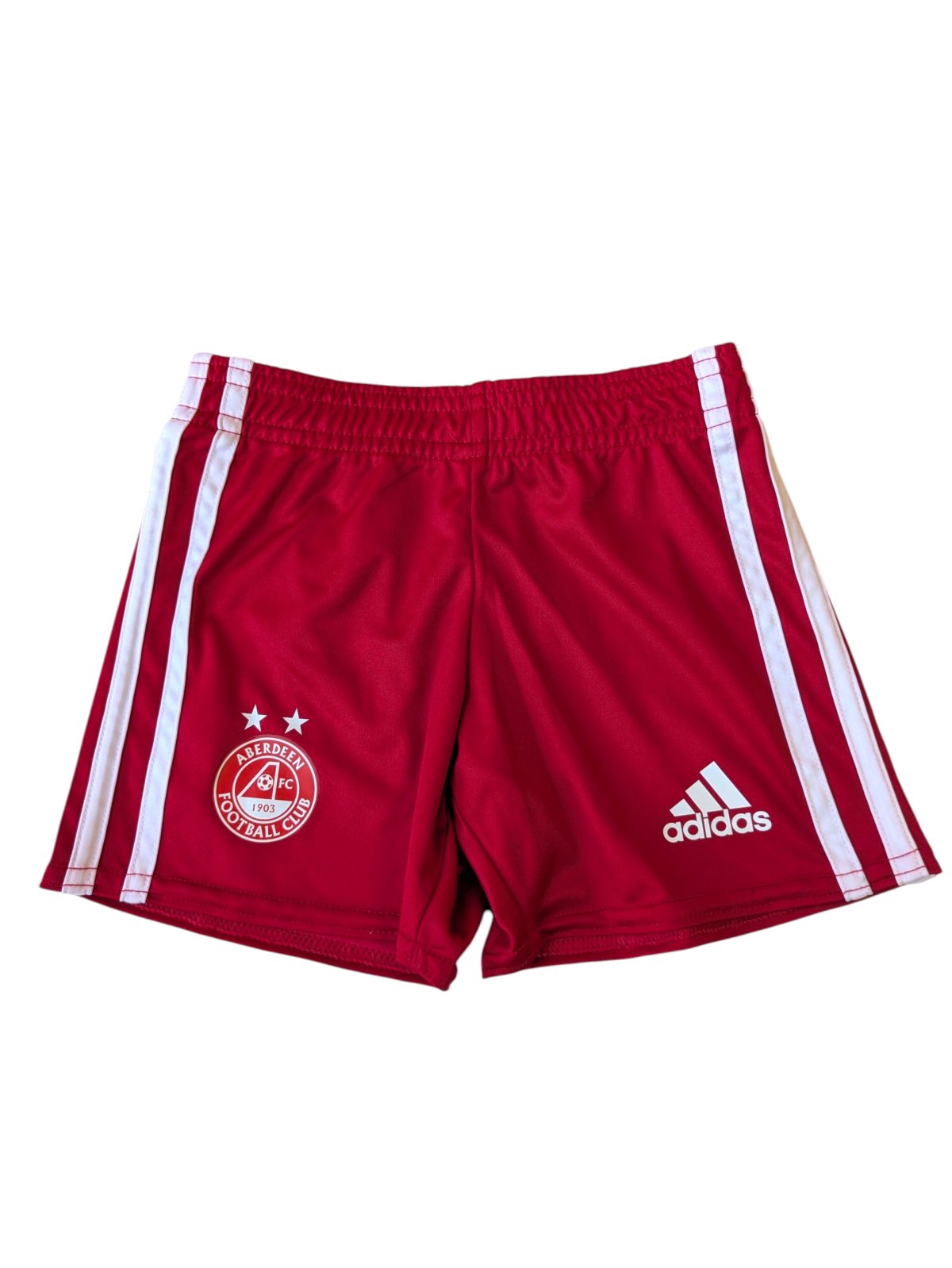 Červené sportovní kraťasy pro kluky secondhand Adidas