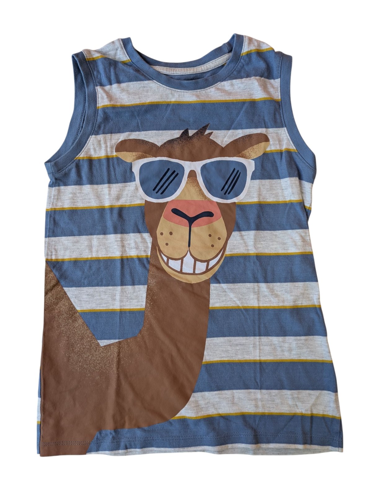 pruhované tílko s velbloudem pro kluky secondhand CA 