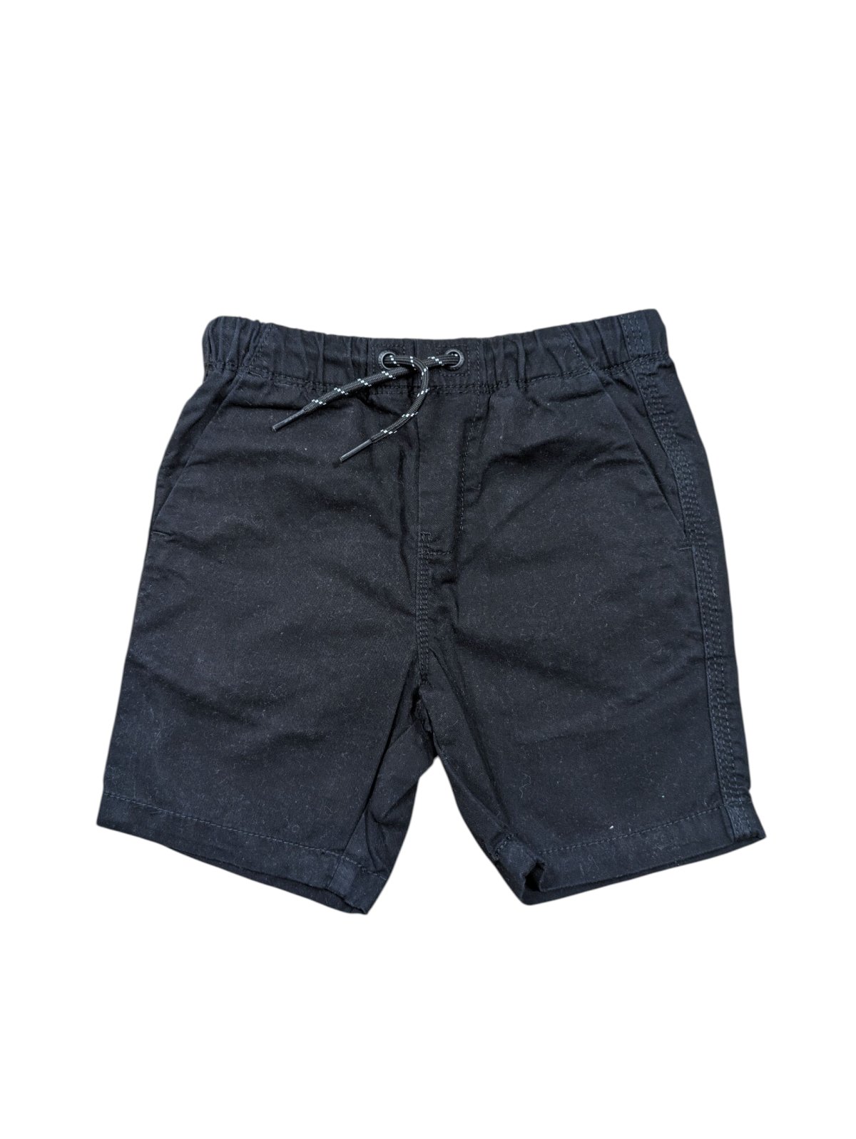 Pevné černé kraťasy pro kluky secondhand Next