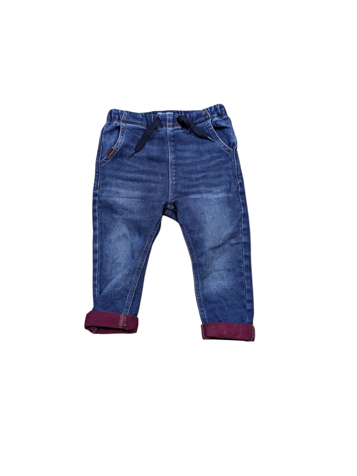 Tmavě modré džíny pro kluky secondhand Next