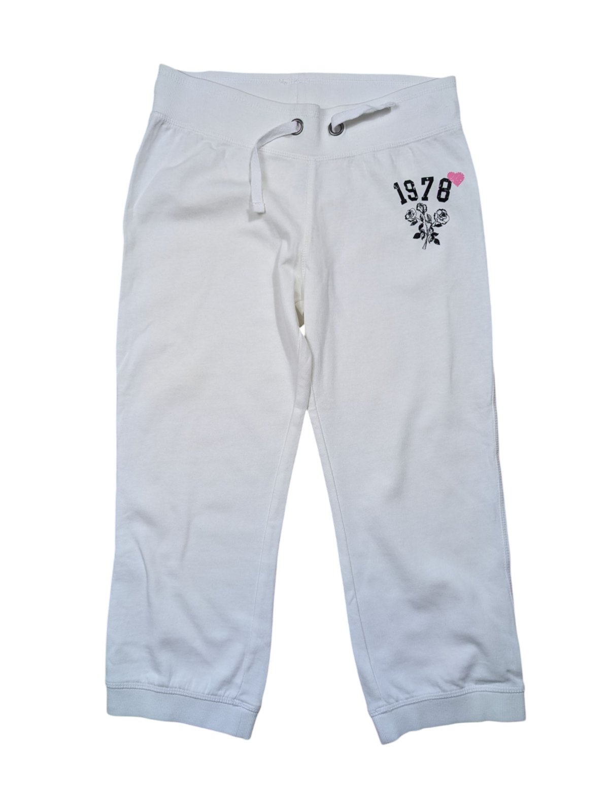 Bílé tepláky pro holky outlet Indigo