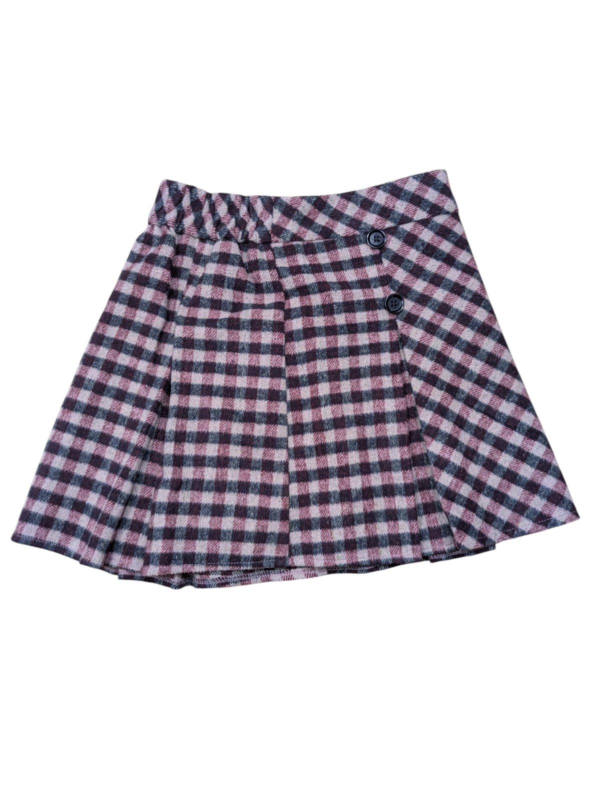 Teplá kostkovaná sukně pro holky secondhand Nutmeg