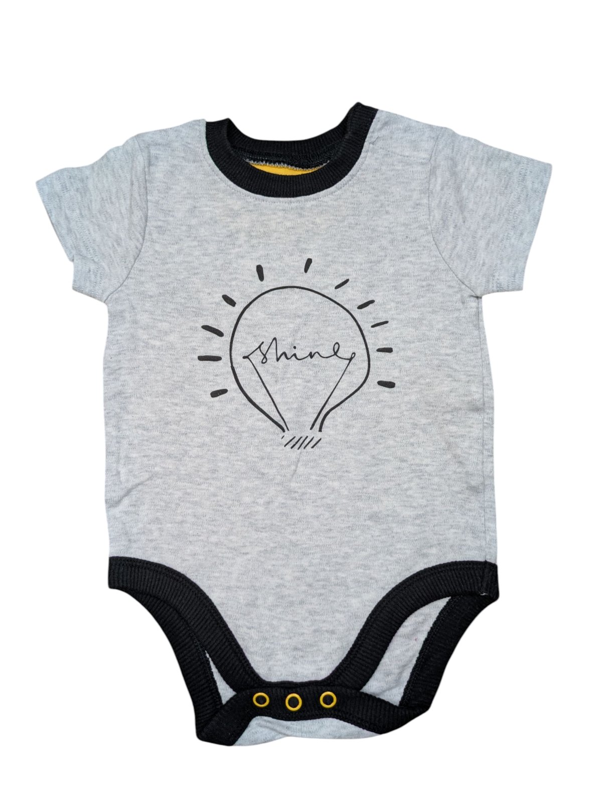 Šedé body s obrázkem pro kluky secondhand Baby