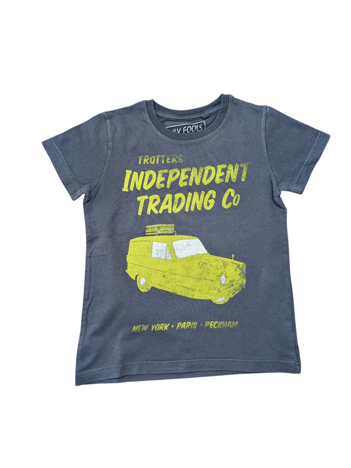 Šedé triko s obrázkem pro kluky secondhand Next