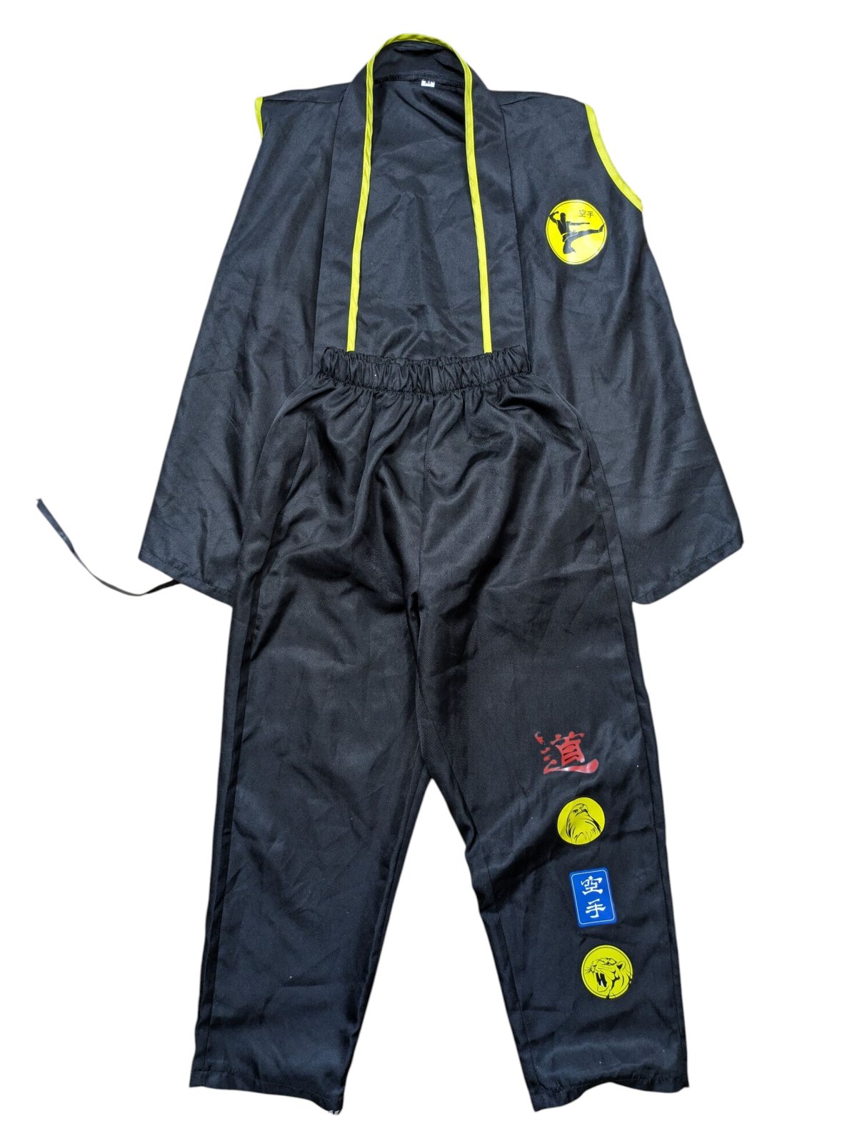 Kalhotry a vesta karate Halloween pro kluky secondhand 