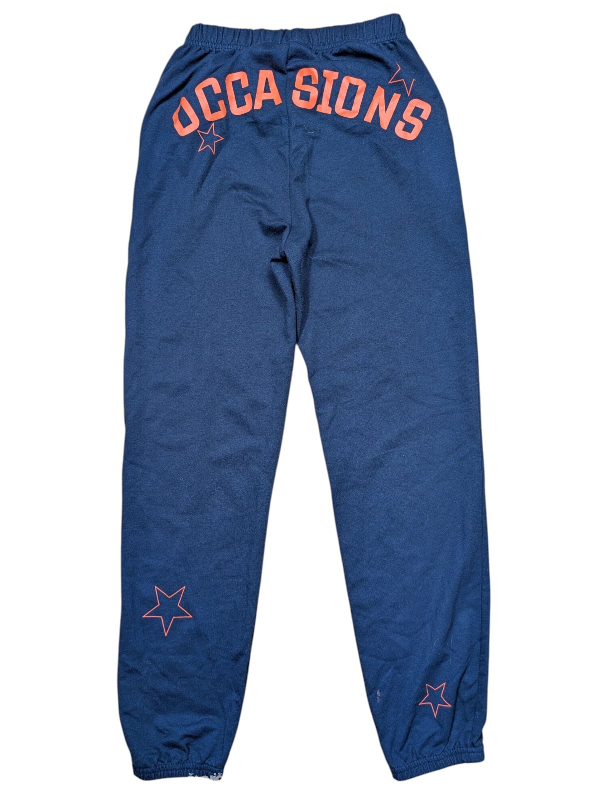 Tmavě modré tepláky na ven pro kluky secondhand Shein