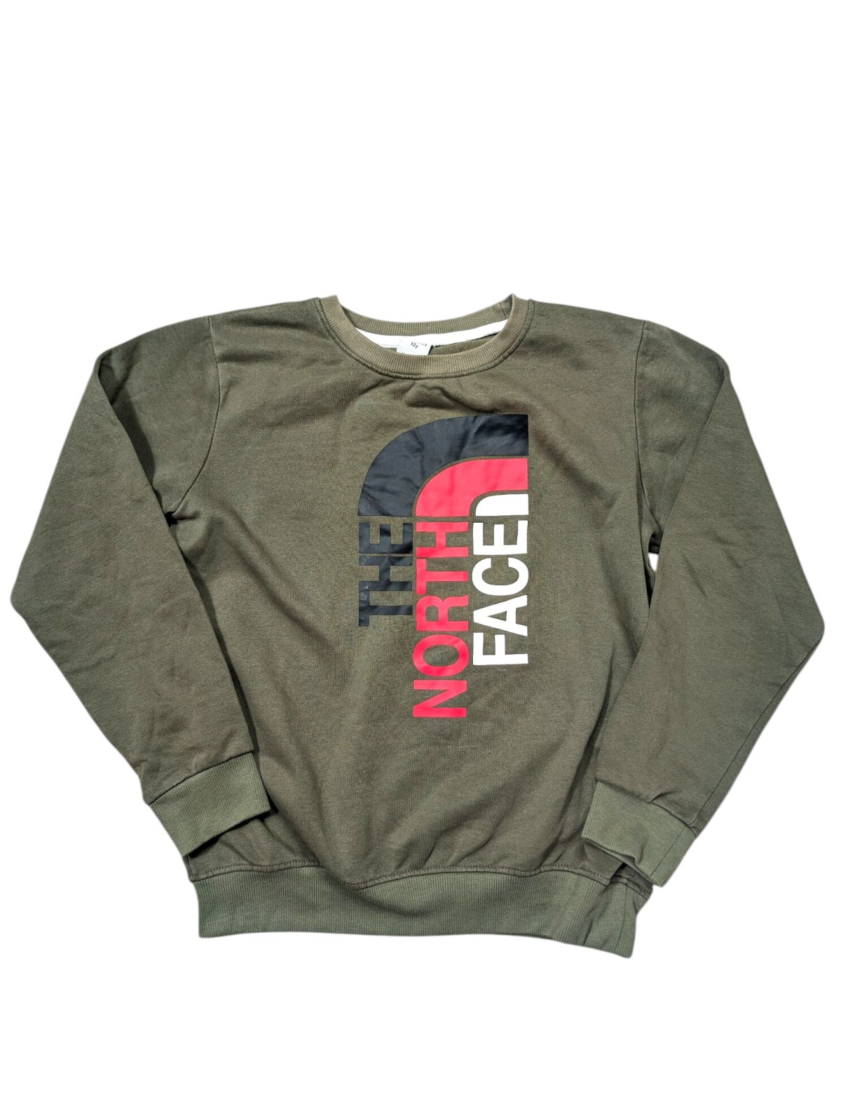 Zelená mikina pro kluky secondhand The North Face