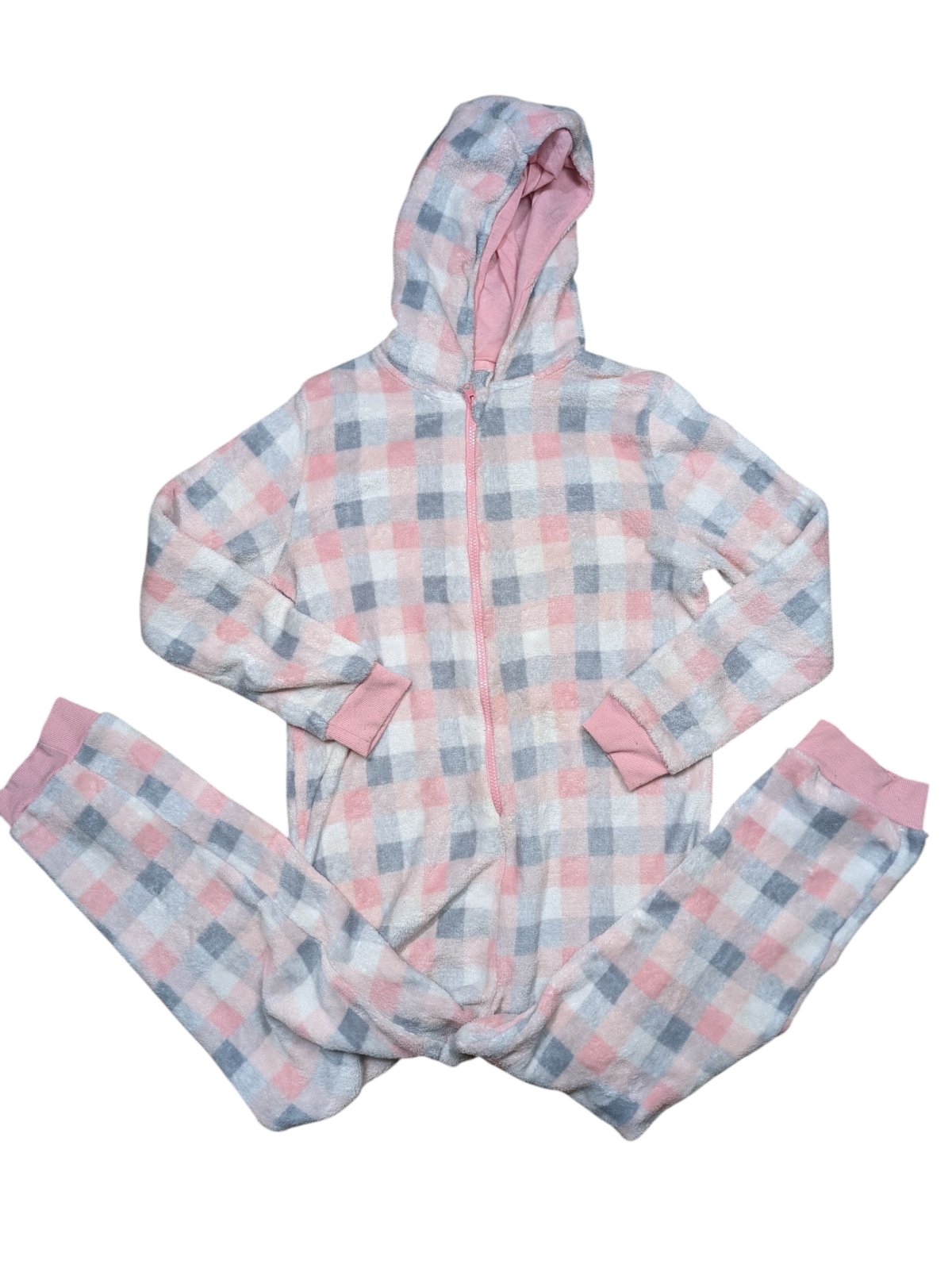 Kostkovaný overal pro holky secondhand Pepco