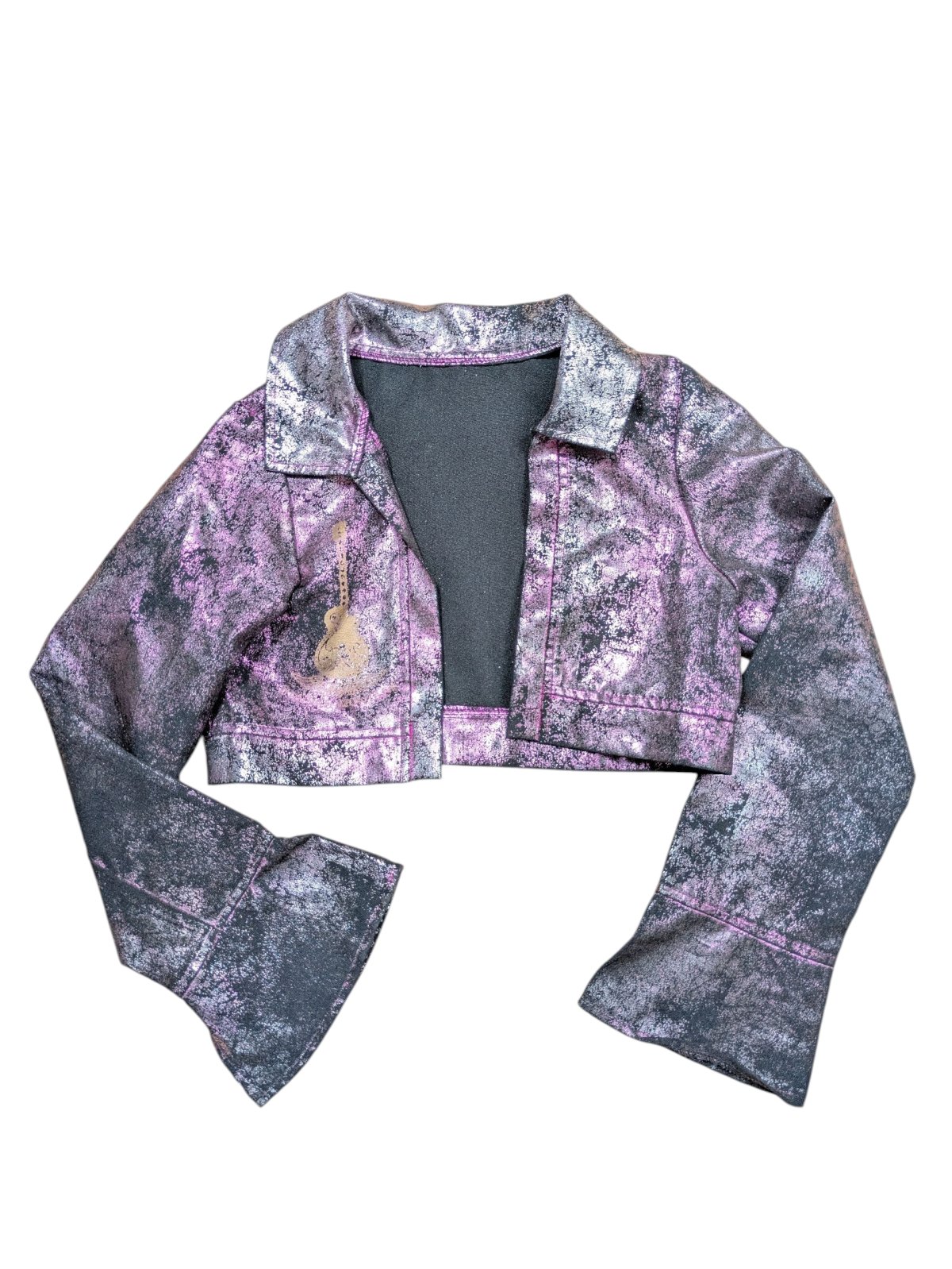 Slabá barevná bunda bez zapínání pro holky secondhand M&S