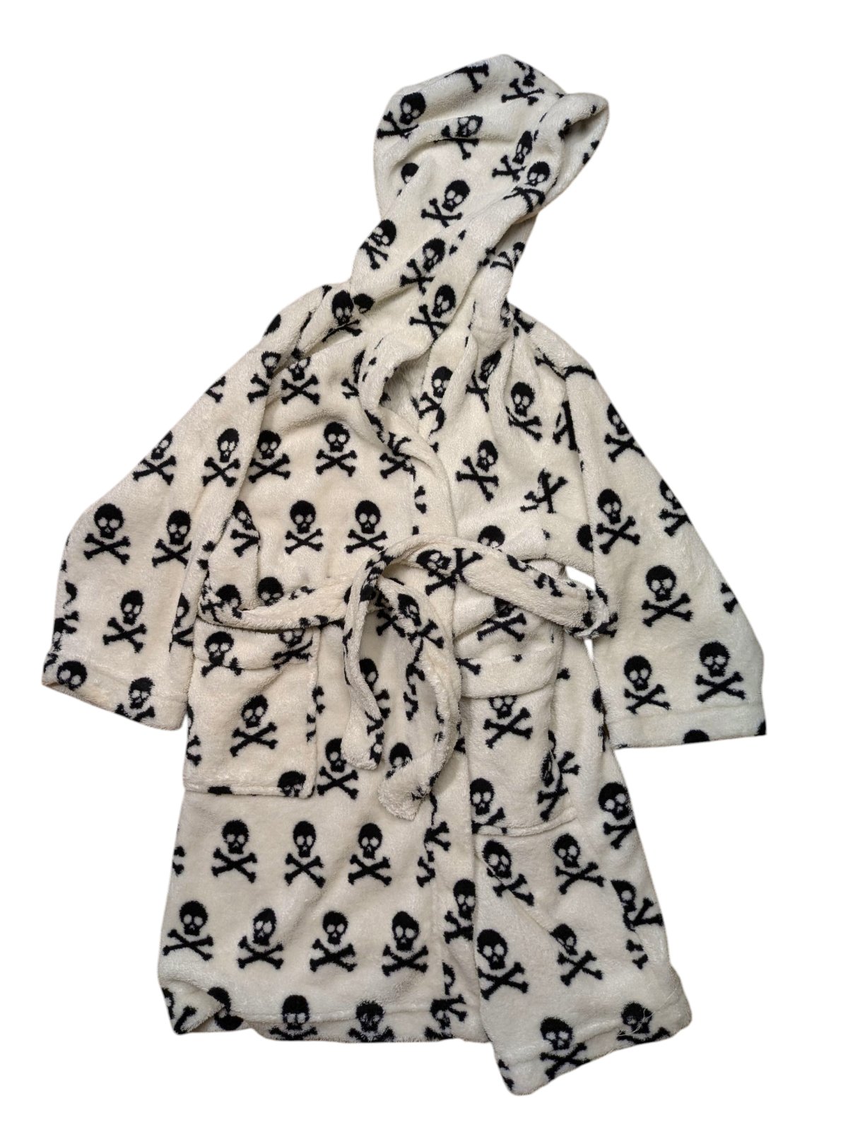 Bílý pirátský župan pro kluky secondhand Hemtex