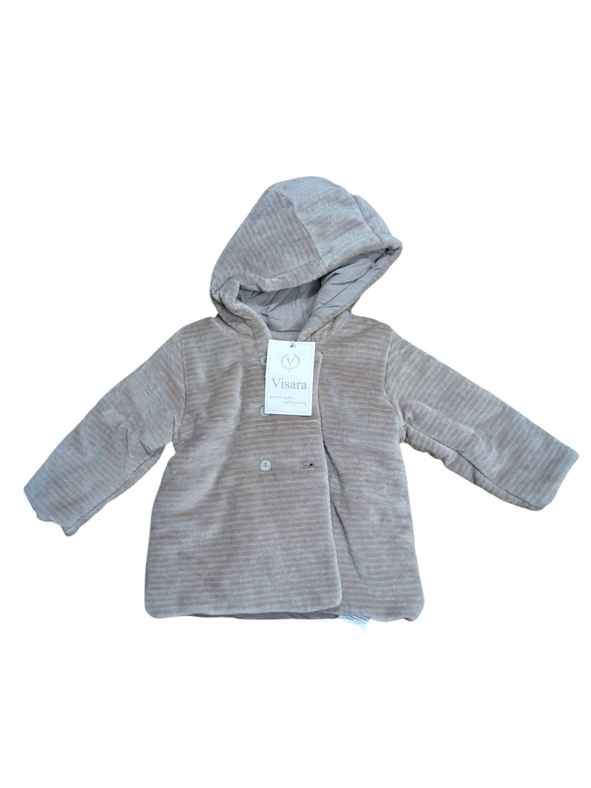 Šedá zimní bunda pro kluky outlet Visara