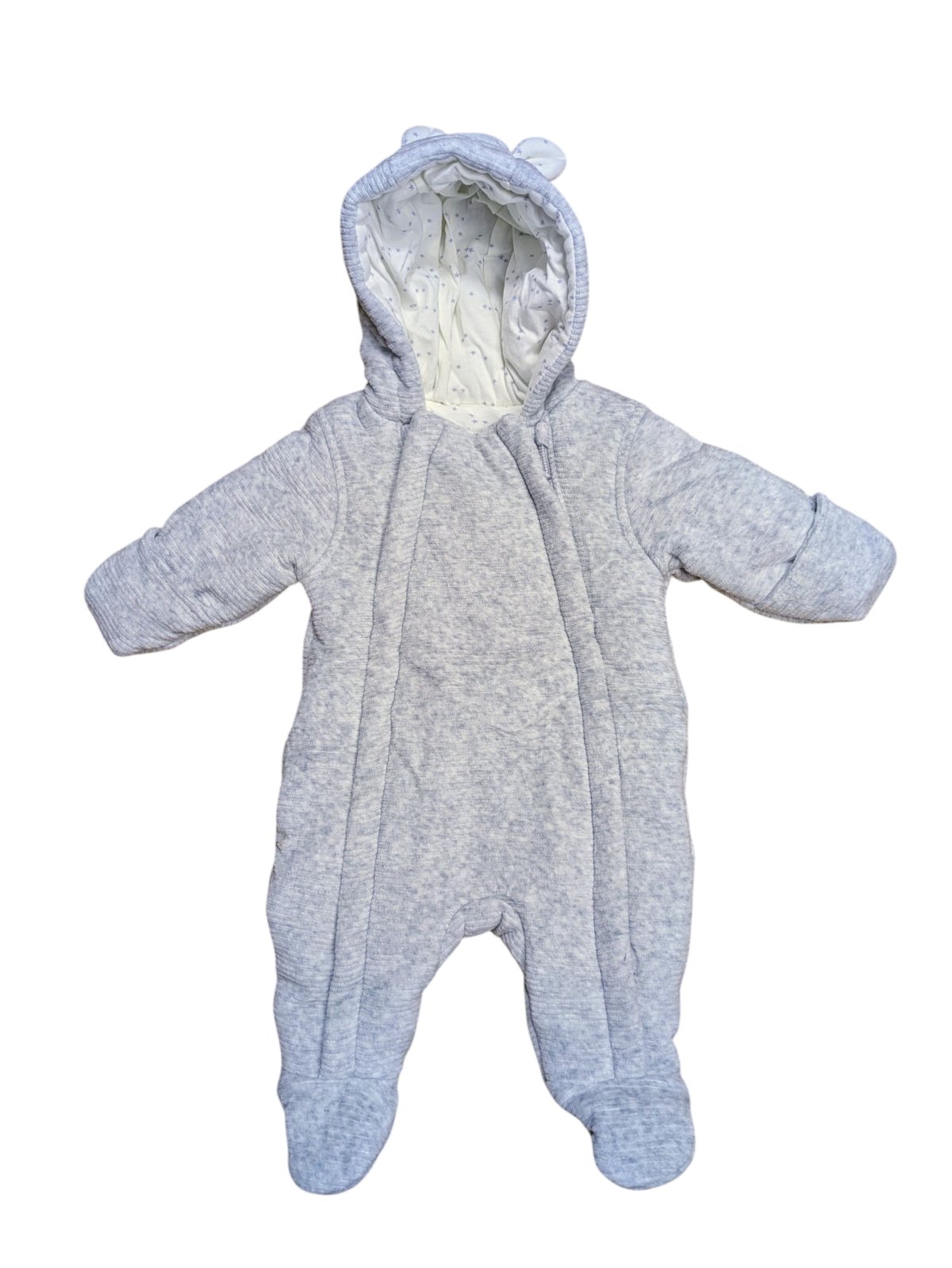 Šedá zimní kombinéza pro kluky secondhand George