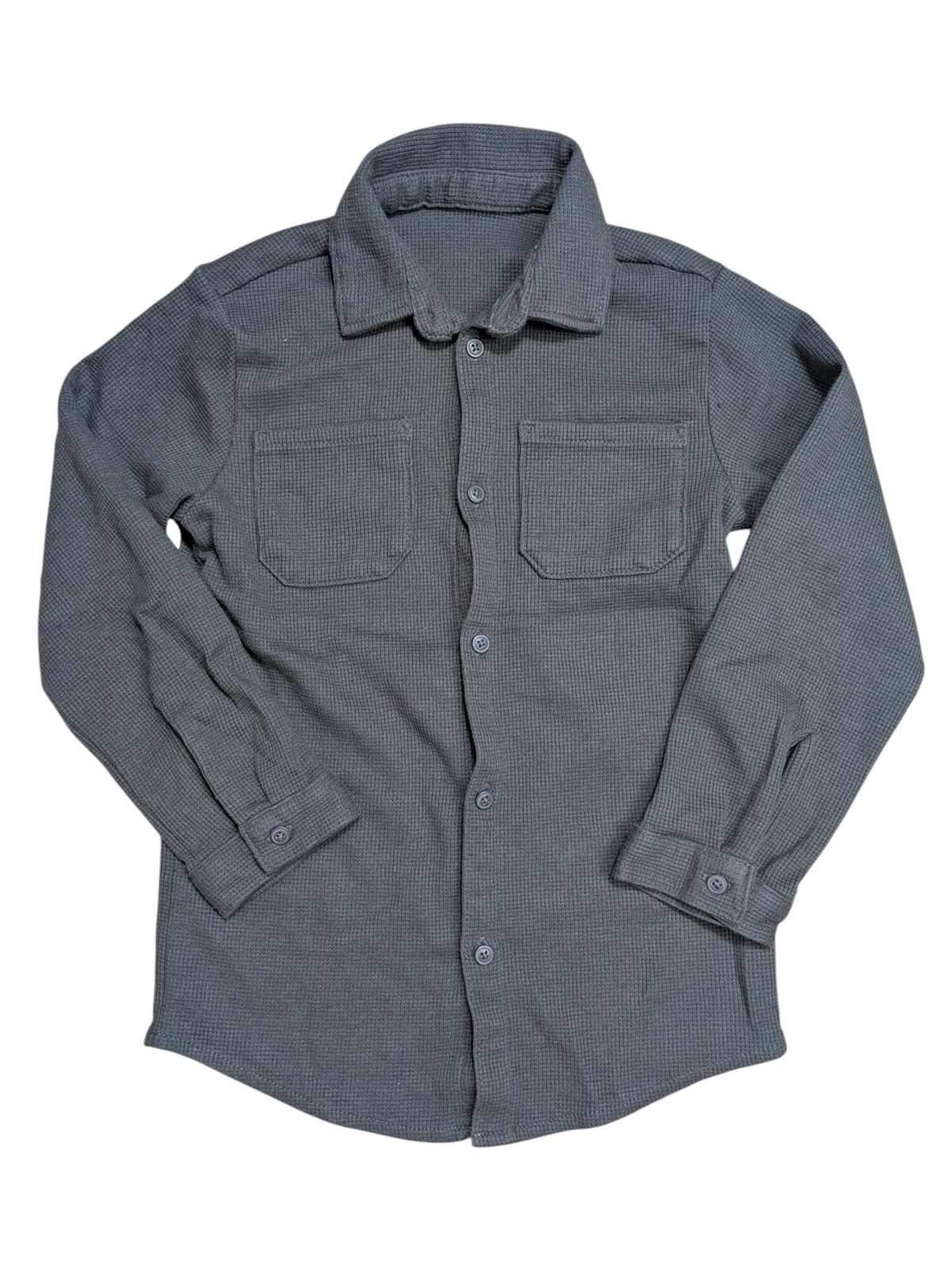 Tmavá pletená košile pro kluky secondhand George