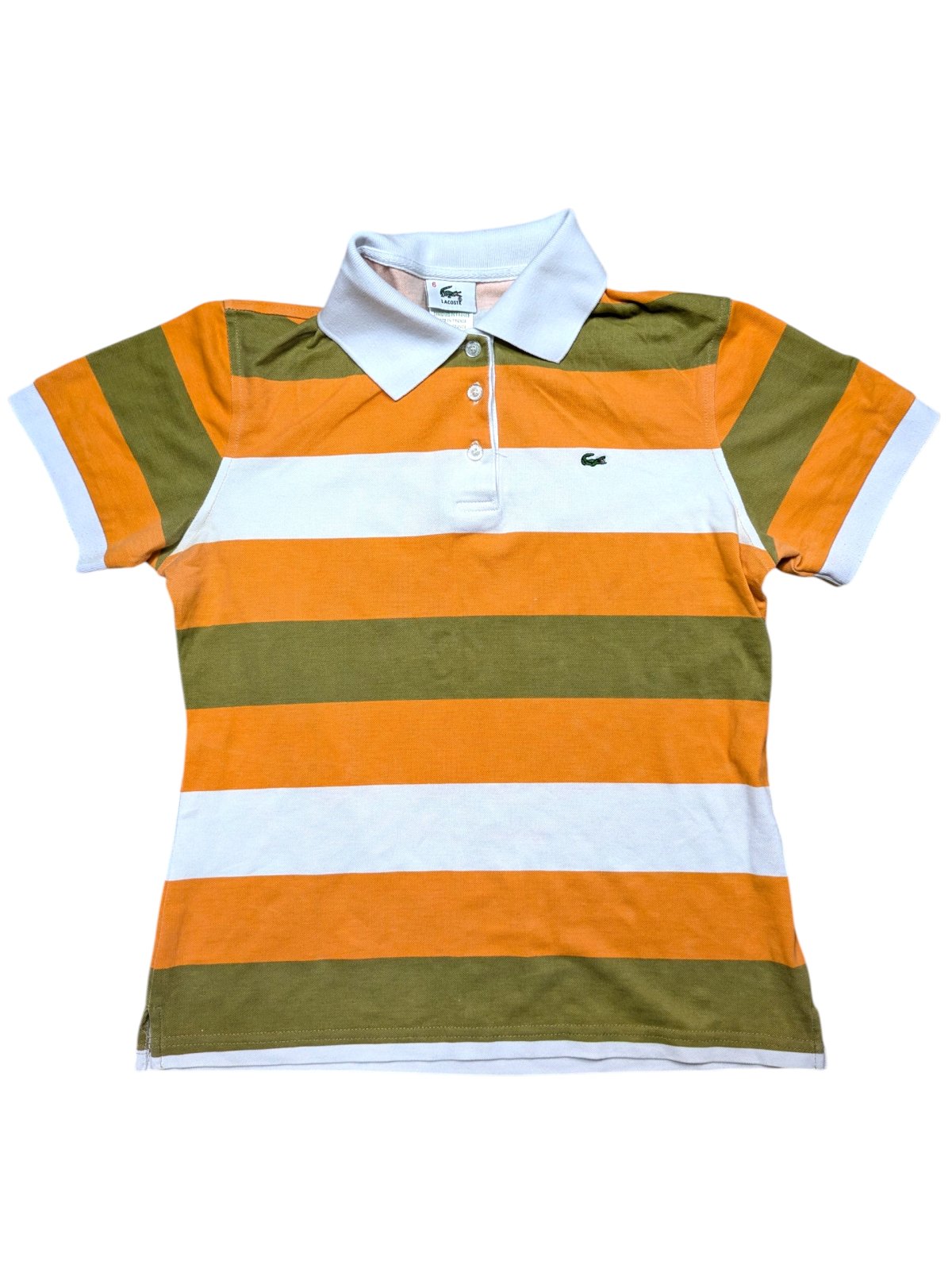 Pruhovaná polokošile pro kluky secondhand Lacoste