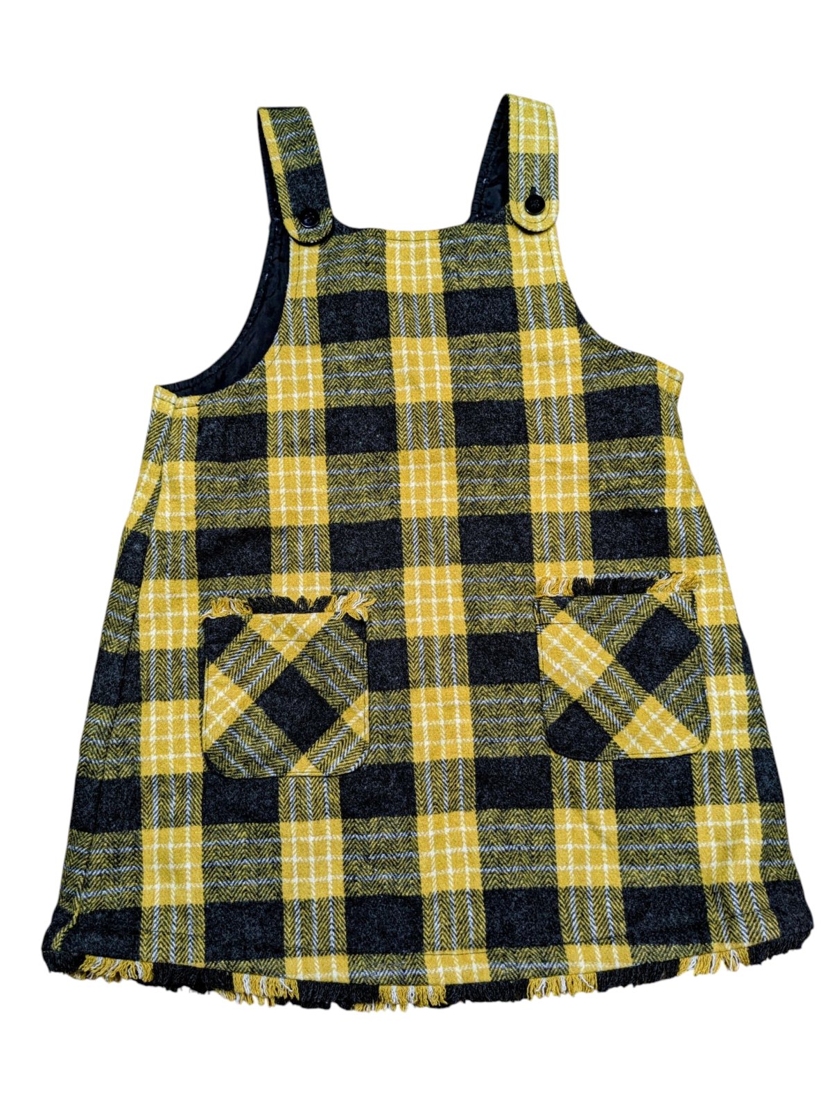 Kostkované šaty pro holky secondhand Matalan