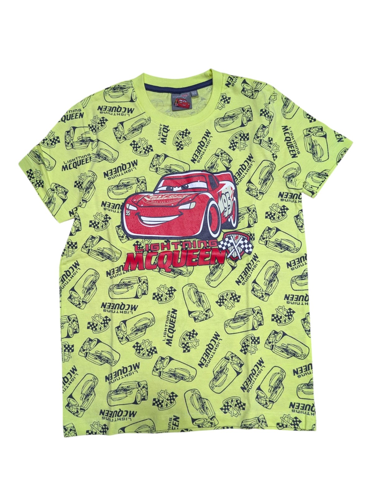Žluté triko Blesk McQueen secondhand Disney