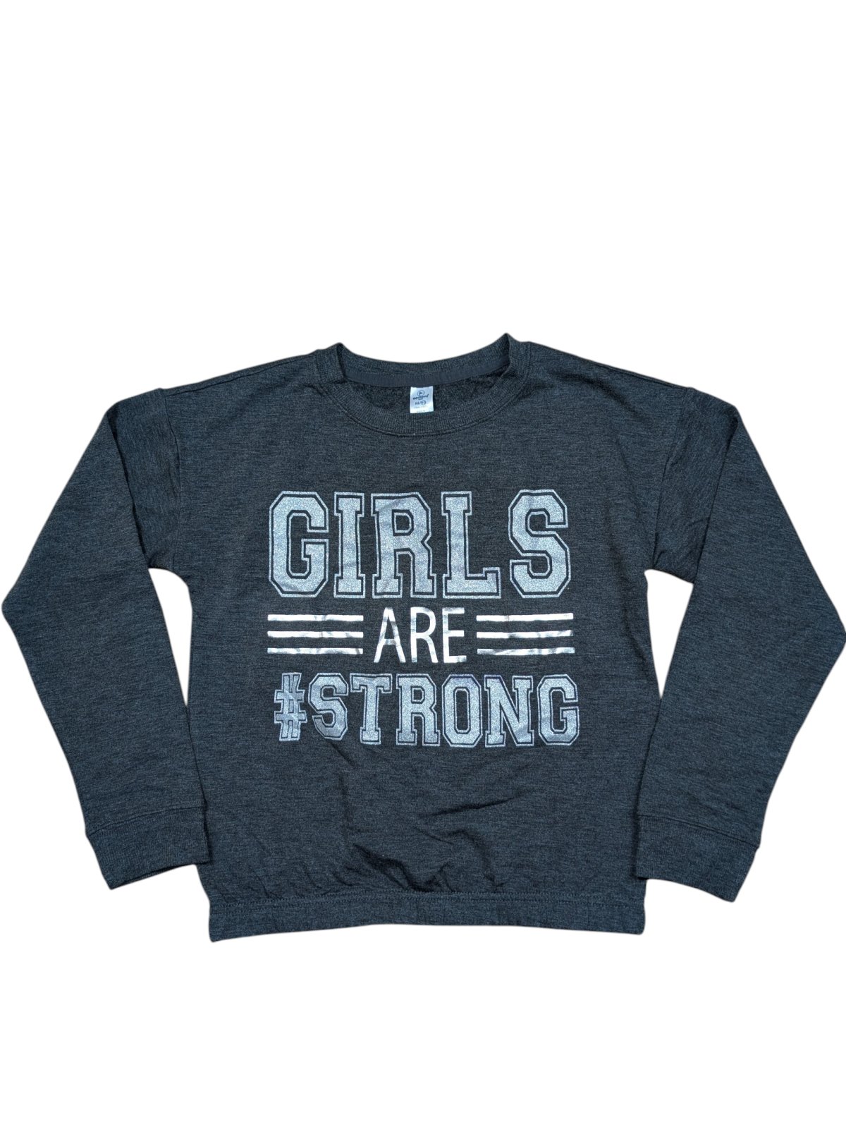 Slabá šedá mikina pro holky secondhand Reflex Girls