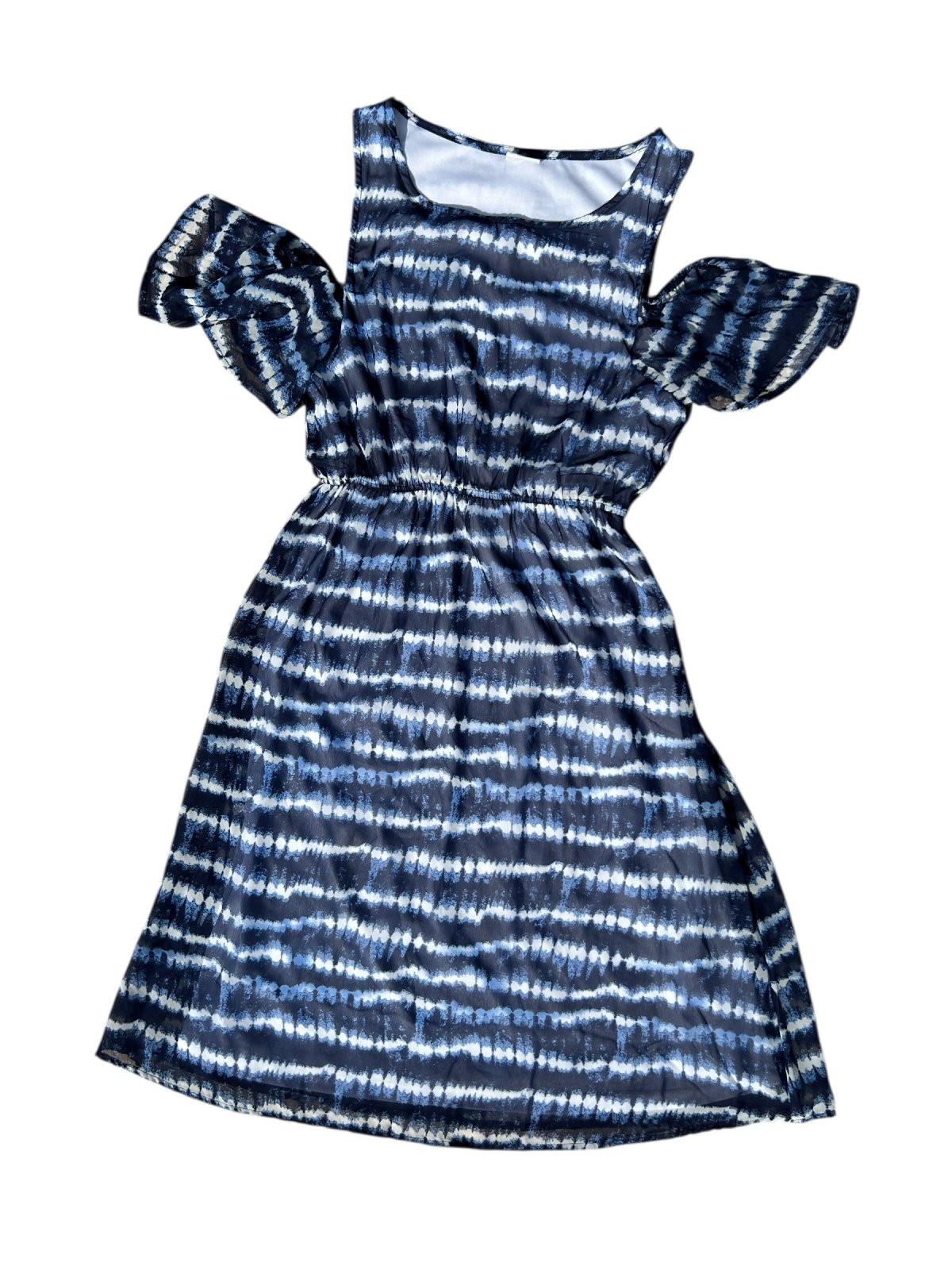 modré šaty pro holky secondhand YFK 