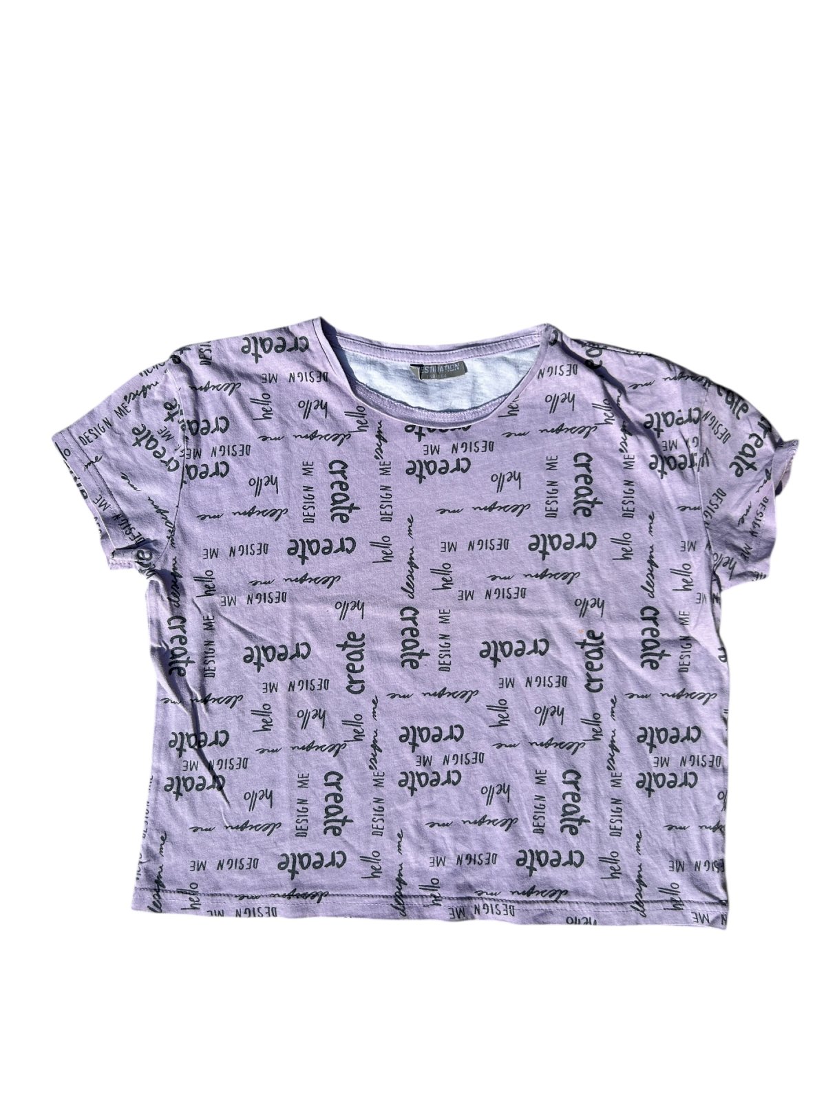 růžové tričko pro holky secondhand destination