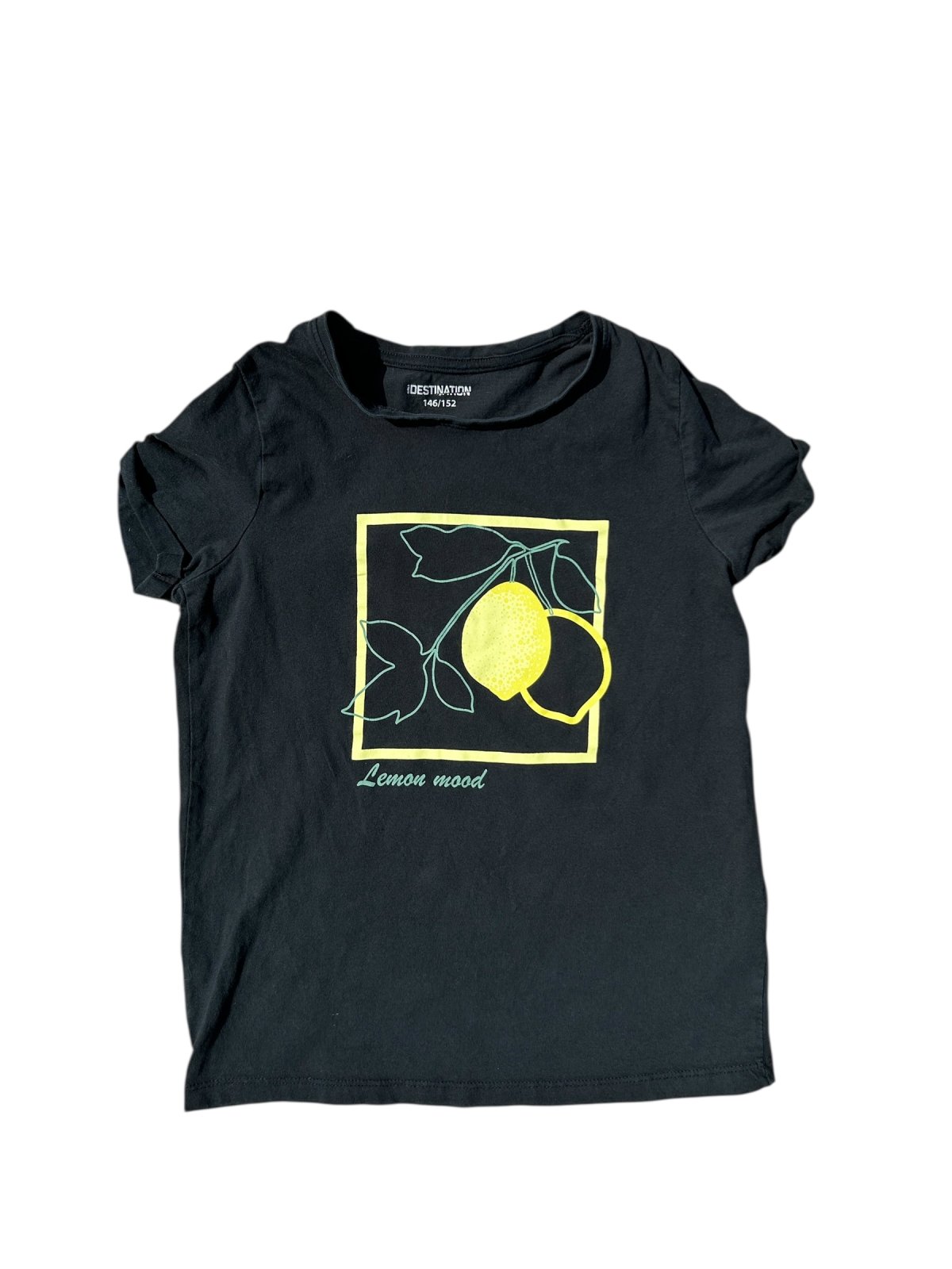 černé triko pro holky secondhand Destination