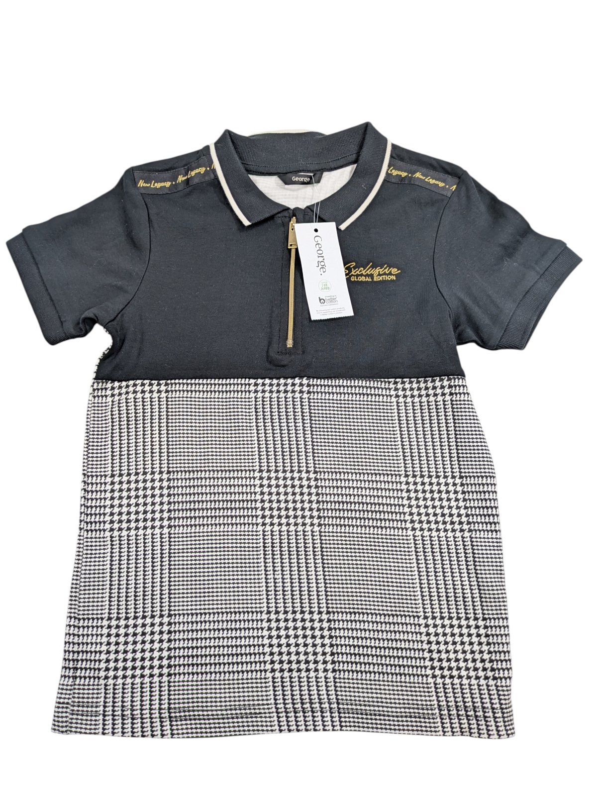 Černé polo triko pro kluky outlet 