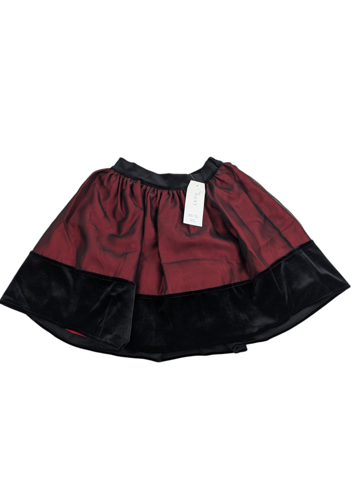 Černo červená sukně pro holky secondhand