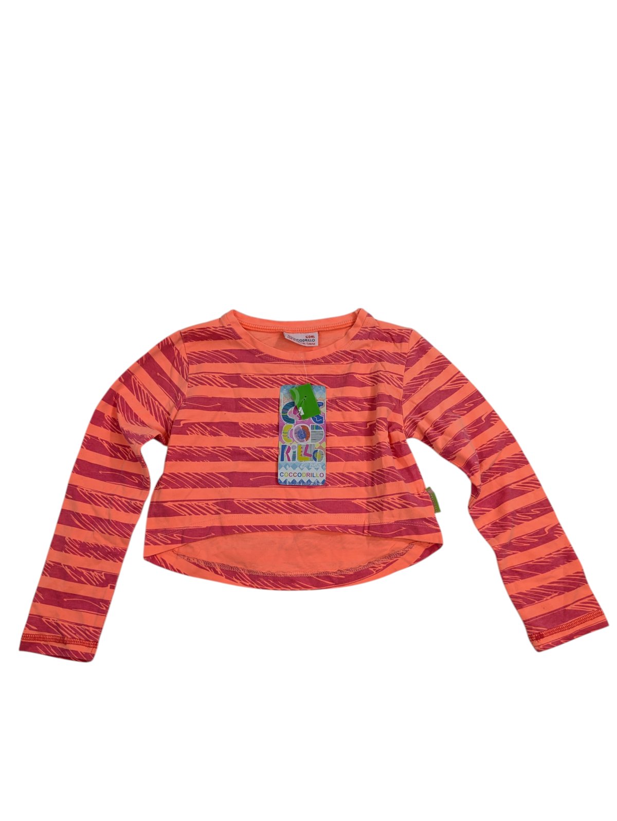 Pruhovaný topík s dlouhým rukávem pro holky outlet