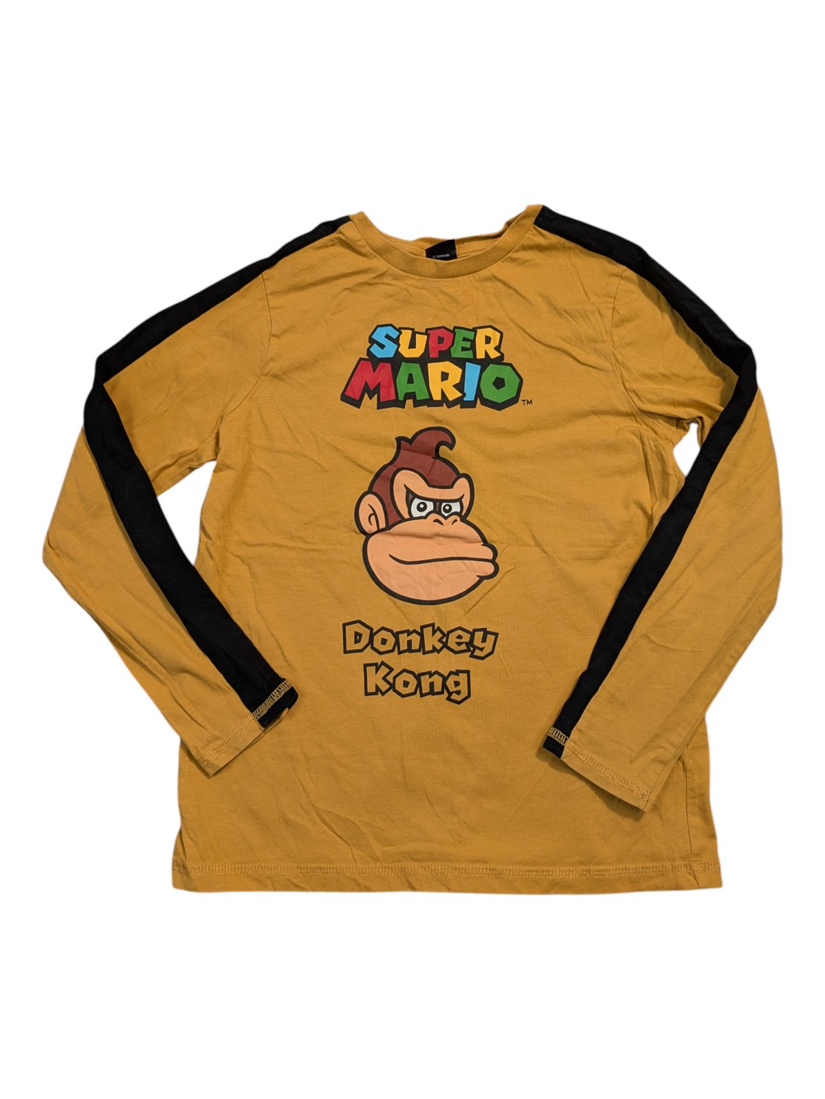 Žluté triko Super Mario pro kluky secondhand George