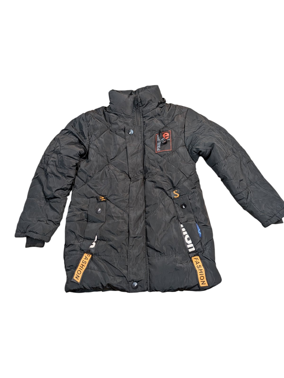 Černá zimní bunda pro kluky secondhand 