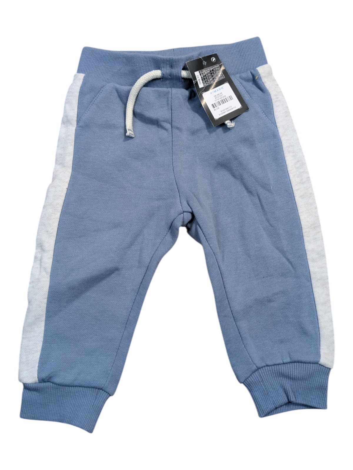 Světle modré kalhoty s pruhem pro kluky outlet Primark