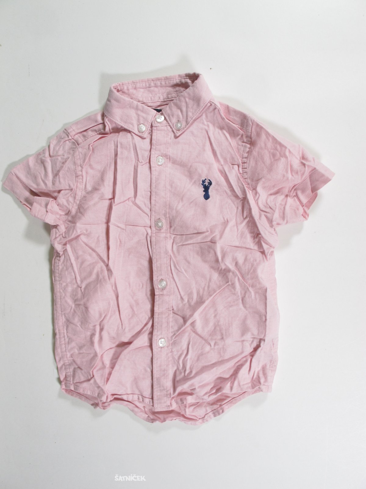Růžová košile pro kluky secondhand