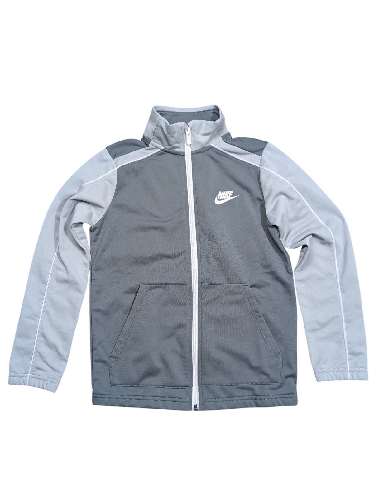Šedá sportovní mikina pro kluky secondhand Nike