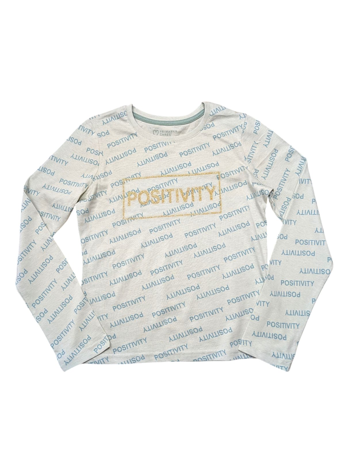Světlé triko s obrázky secondhand Primark