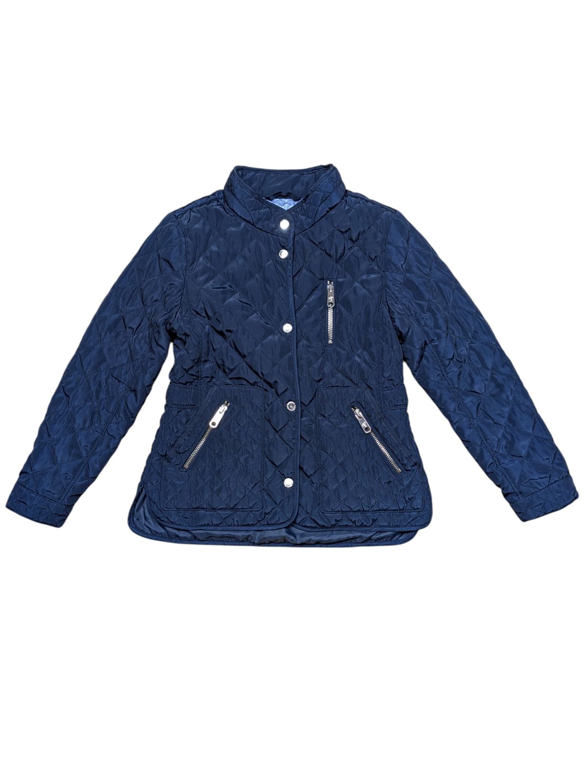 Tmavá bunda teplejší pro holky secondhand Zara