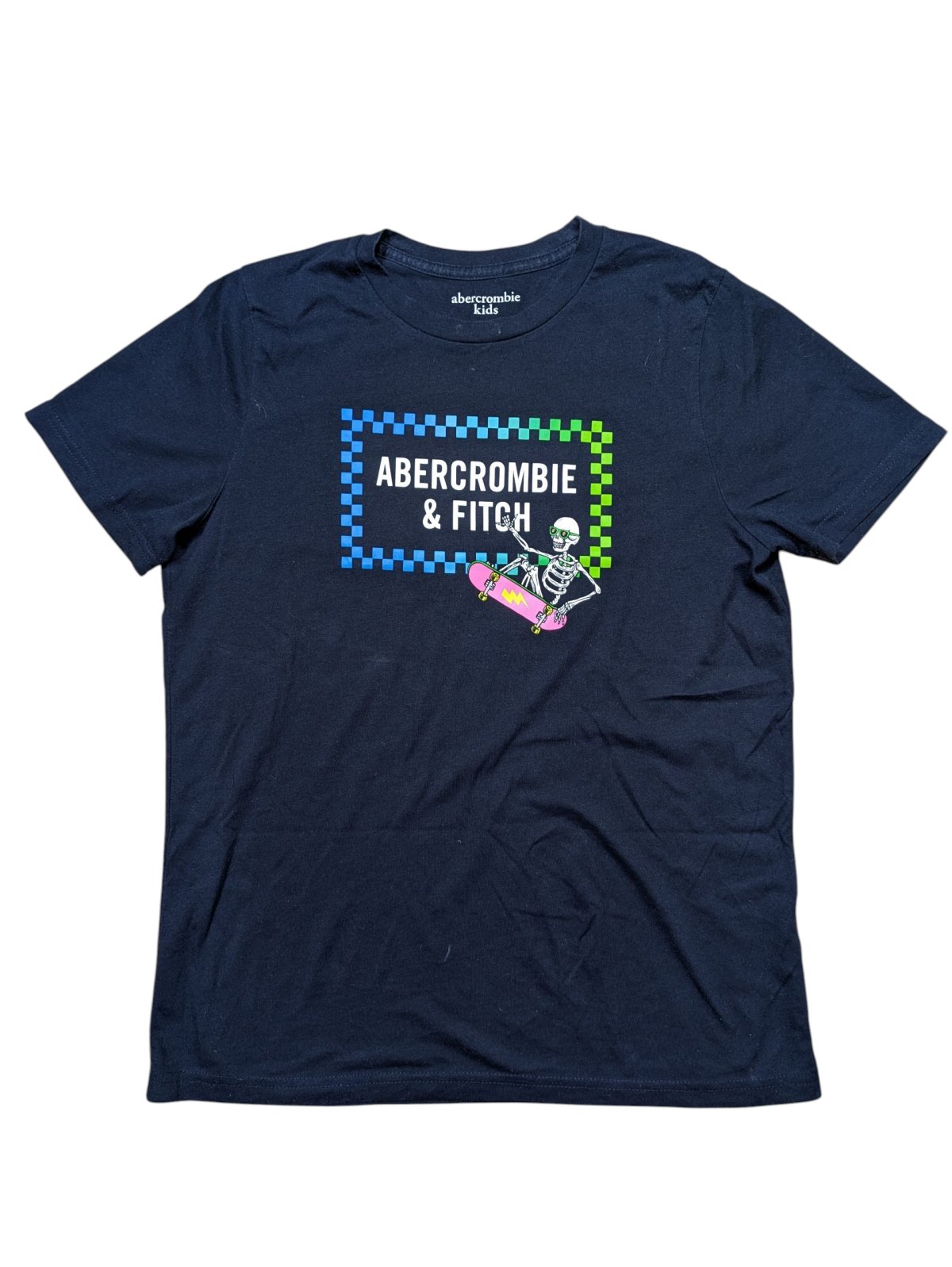 Černé triko s obrázkem pro kluky secondhand Abercrombie Kids