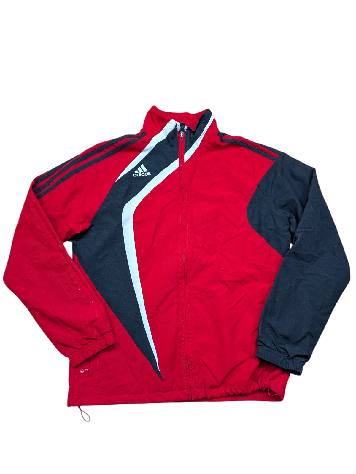 červeno černá sportovní mikina