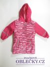 Pogumovaná bunda pro holky růžová secondhand
