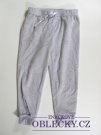 Fleesové pyžamové kalhoty pro holky šedé secondhand
