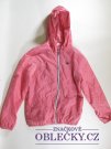 Růžová šustáková bunda pro holky  secondhand