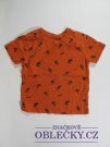 Oranžové  triko pro kluky 