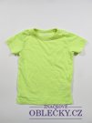 Neonové triko s kapsičkou secondhand