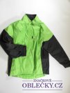 Šustáková bunda černo zelená pro kluky secondhand
