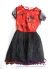 Šaty na karneval pro holky  černo červené secondhnad