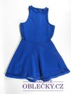 Šaty pro holky na ramínka modré secondhand