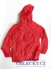 Šustáková červená bunda pro děti outlet 