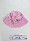 Růžový klobouček pro holky secondhand