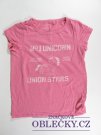 Růžové triko pro holky secondhand