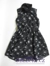 Šaty pro holky černé s hvězdičkami secondhand
